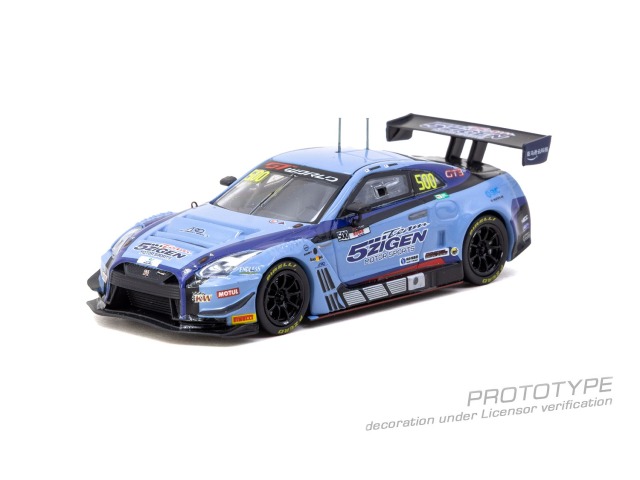 [予約]Tarmac(ターマック) 1/64 (ダイキャスト製) Nissan GT-R NISMO GT3 GT World Challenge Asia 2025 Beijing Street Circuit - Winner TEAM 5ZIGEN Hirobon / Yu Kanamaru