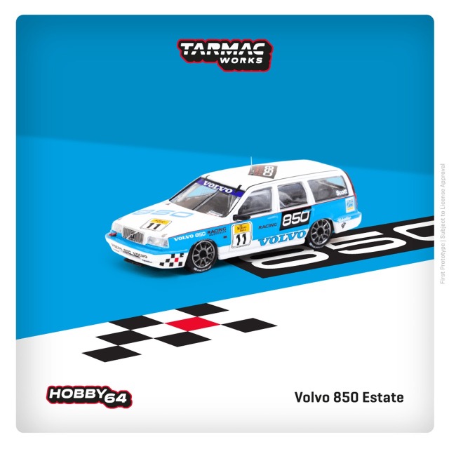 値下げ交渉可能　新品タミヤ　タムテック　ＶＯＬＶＯ８５０　エステート Tarmac（ターマック）1/64 Volvo 850 Estate Australian Super Touring