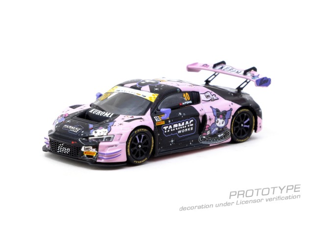 Tarmac(ターマック) 1/64 (ダイキャスト製) Audi R8 LMS GT3 evo II Macau GT Cup - FIA GT World Cup 2024 Uno Racing Adderly Fong