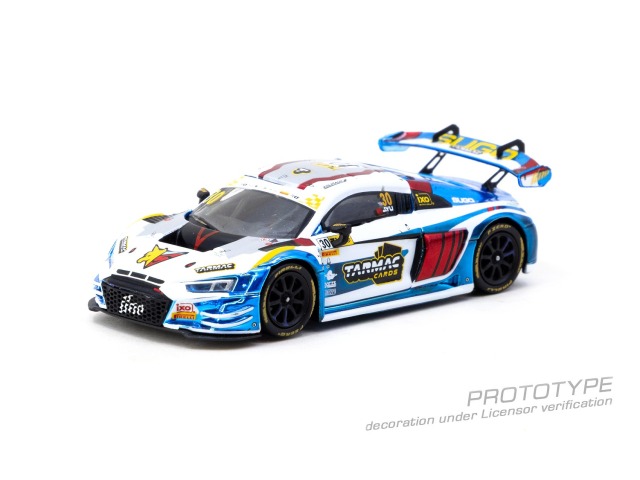 Tarmac(ターマック) 1/64 (ダイキャスト製) Audi R8 LMS GT3 evo II Macau GT Cup - FIA GT World Cup 2024 Uno Racing James Yu