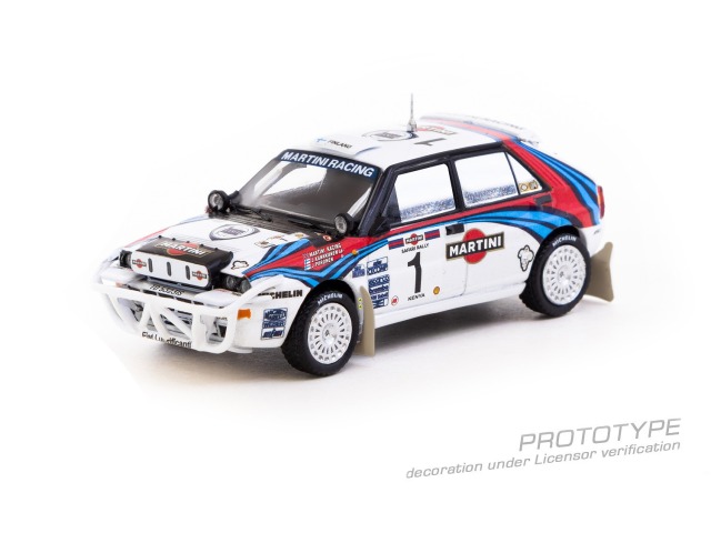 Tarmac(ターマック) 1/64 (ダイキャスト製) Lancia Delta HF Integrale Safari Rally 1992 Juha Kankkunen /Juha Piironen