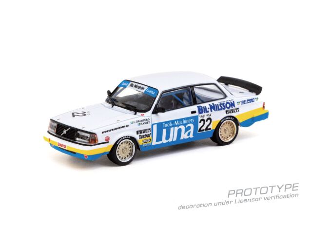 Tarmac（ターマック）1/64 ボルボ 240 ターボ ETCC ゾルダー 1984 ウィナー Ulf Granberg / Robert L. Kvist