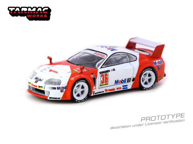 Tarmac（ターマック）1/64 Toyota Supra GT BPR Zhuhai 1995 #36 ガリバー