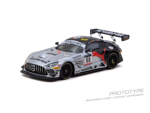 [予約]Tarmac(ターマック) 1/64 (ダイキャスト製) Mercedes-AMG GT3 24h of SPA 2022 Winner Jules Gounon／Daniel Juncadella／Raffaele Marciello