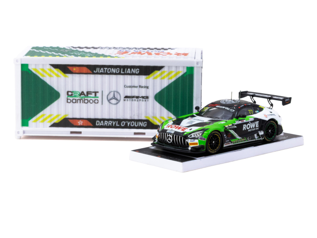 [予約]Tarmac(ターマック) 1/64 (ダイキャスト製) Mercedes-AMG GT3 GT World Challenge Asia 2025 - Beijing Season Finale Craft-Bamboo Racing #77 with Container ※限定80