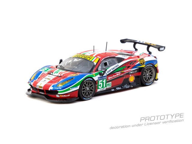 Tarmac(ターマック) 1/64 (ダイキャスト製) Ferrari 488 GTE 24h of Le Mans 2016 G. Bruni / J. Calado / A. Pier Guidi