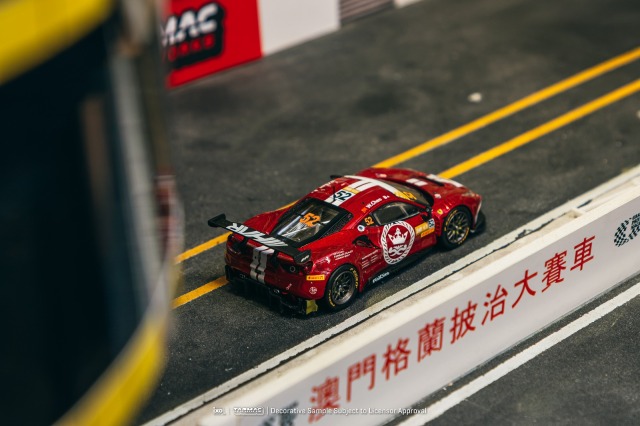 Tarmac(ターマック) 1/64 (ダイキャスト製) Ferrari 488 GT3 Macau GT