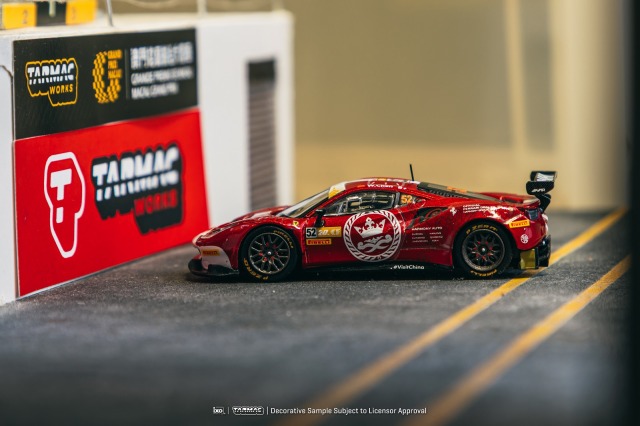 Tarmac(ターマック) 1/64 (ダイキャスト製) Ferrari 488 GT3 Macau GT