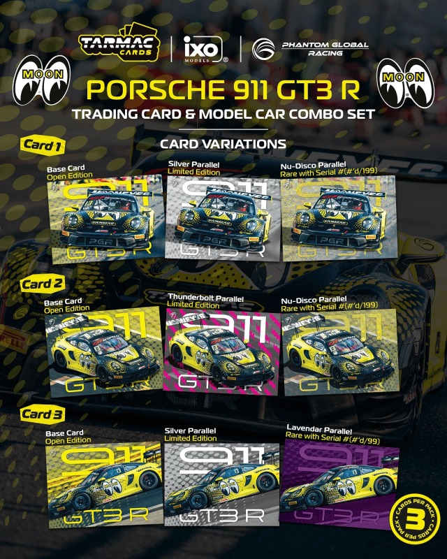 Tarmac(ターマック) 1/64 (ダイキャスト製) Porsche 911 GT3 R GT