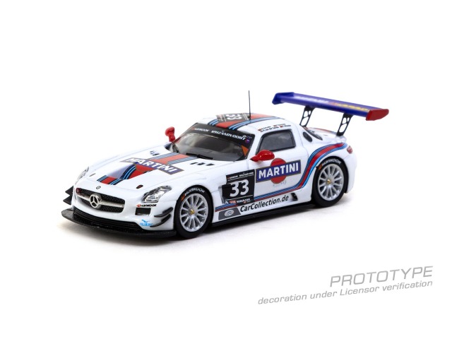 Tarmac(ターマック) 1/64 (ダイキャスト製) Mercedes-Benz SLS AMG GT3 12h ZANDVOORT 2014 Winner Mirko Schultis / Renger van der Zande / Peter Schmidt / Christian Bracke