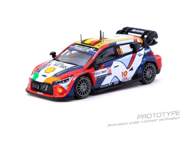 [予約]Tarmac(ターマック) 1/64 (ダイキャスト製) Hyundai i20 N Rally1 Hybrid Croatia Rally 2024 Thierry Neuville / Martijn Wydaeghe