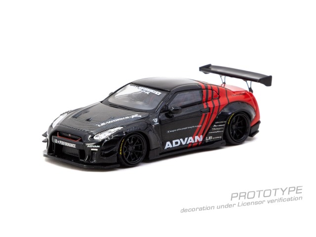 [予約]Tarmac(ターマック) 1/64 (ダイキャスト製) LB Works Nissan GT-R Type 2 Advan