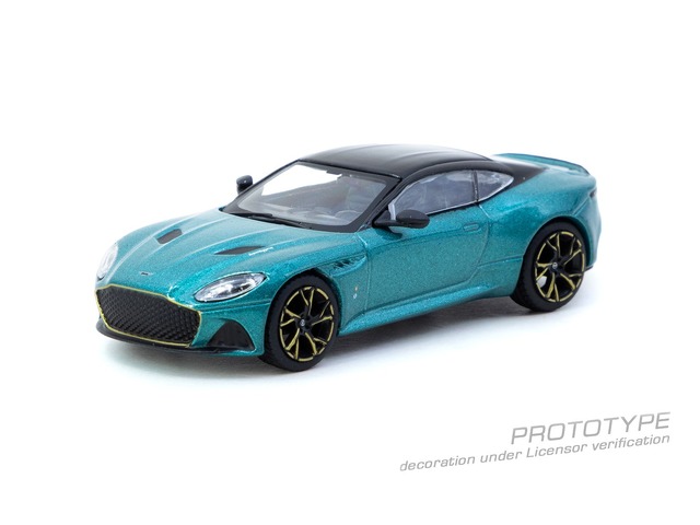 [予約]Tarmac(ターマック) 1/64 (ダイキャスト製) Aston Martin DBS Superleggera Green Metallic ※ブリスターパック