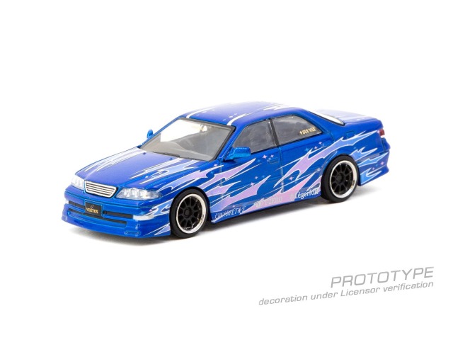 ターマック トヨタ マークII JZX100 ベルテックス MARKII モデルインプレッション】 Tarmac Works 1/64 - VERTEX Toyota Mark II