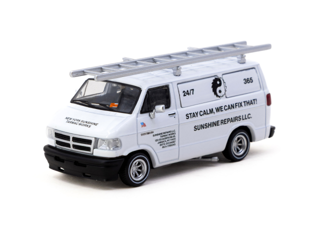 Tarmac(ターマック) 1/64 (ダイキャスト製) Dodge Van New York Sunshine  ※限定120個