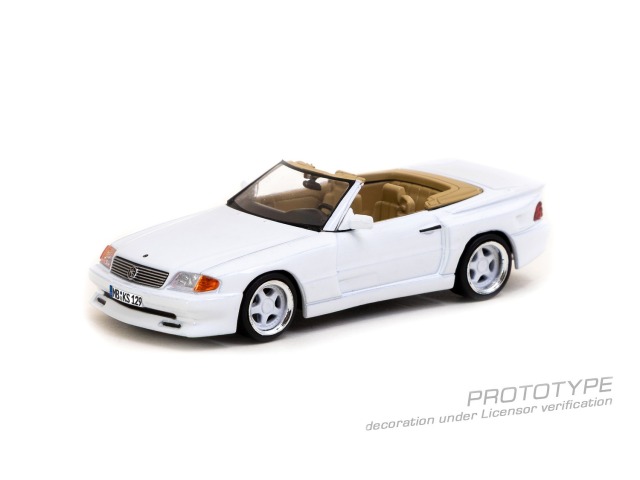 Tarmac(ターマック) 1/64 (ダイキャスト製) Mercedes-Benz SL 500 Koenig Specials White
