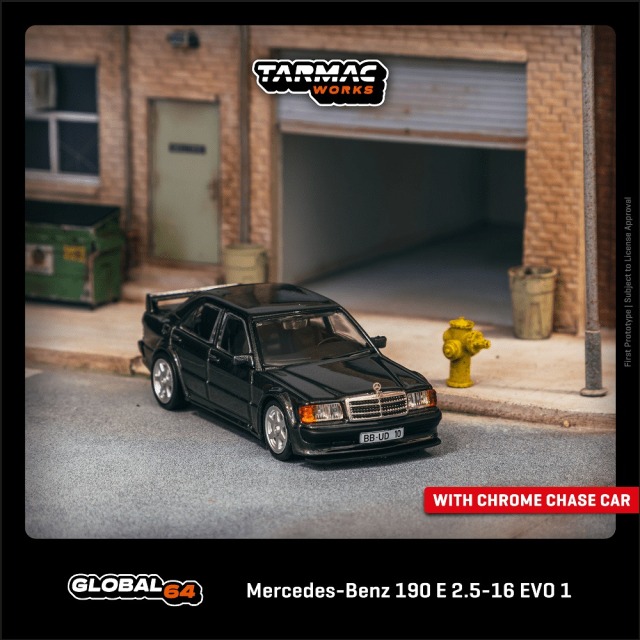 1/64 404 Error Mercedes-Benz 190E EVO2 II Berlin 2000 #6 DTM