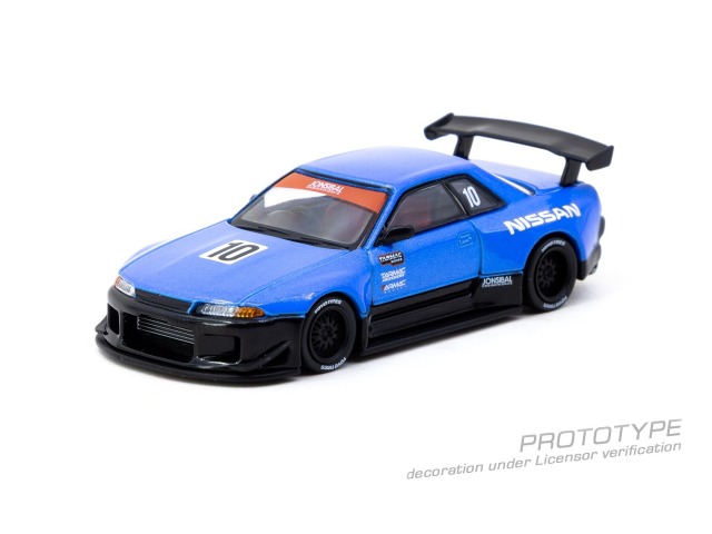Tarmac(ターマック) 1/64 (ダイキャスト製) Nissan Skyline (R32) Widebody - Designed by Jon Sibal Tarmac Works 10th Anniversary