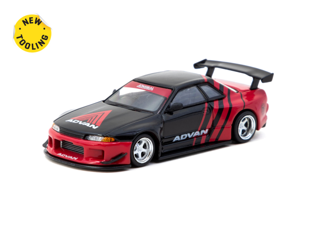 [予約]Tarmac(ターマック) 1/64 (ダイキャスト製) Nissan Skyline GT-R R32  Widebody Advan ※限定120