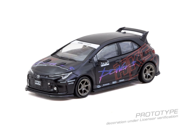 [予約]Tarmac(ターマック) 1/64 (ダイキャスト製) Toyota GR Corolla HKS  ※ブリスターパック