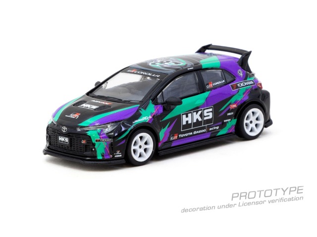 [予約]Tarmac(ターマック) 1/64 (ダイキャスト製) HKS Toyota GR Corolla