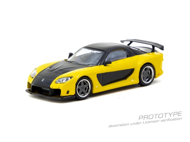 Tarmac(ターマック) 1/64 (ダイキャスト製) Mazda RX-7 VeilSide