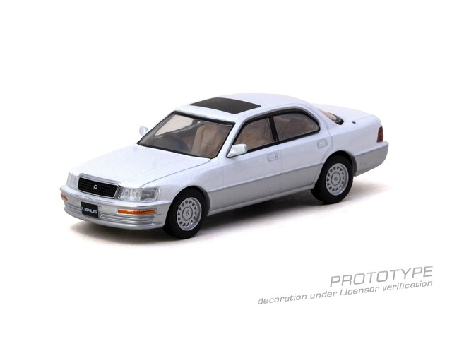 Tarmac(ターマック) 1/64 (ダイキャスト製) Lexus LS400 (UCF10) Pearl