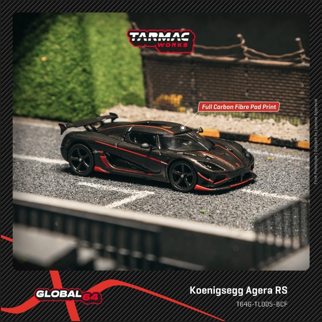 Tarmac(ターマック) 1/64 (ダイキャスト製) Koenigsegg Agera RS