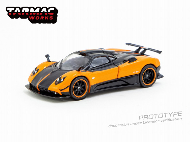 Tarmac（ターマック）1/64 Pagani Zonda Cinque Arancio Saint