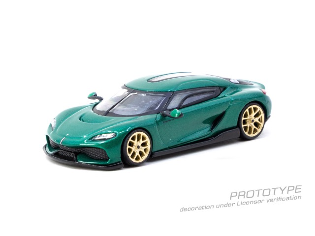 Tarmac(ターマック) 1/64 (ダイキャスト製) Koenigsegg Gemera Green