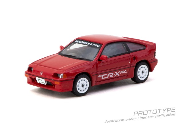 [予約]Tarmac(ターマック) 1/64 (ダイキャスト製) HONDA Ballade Sports MUGEN CR-X PRO Red