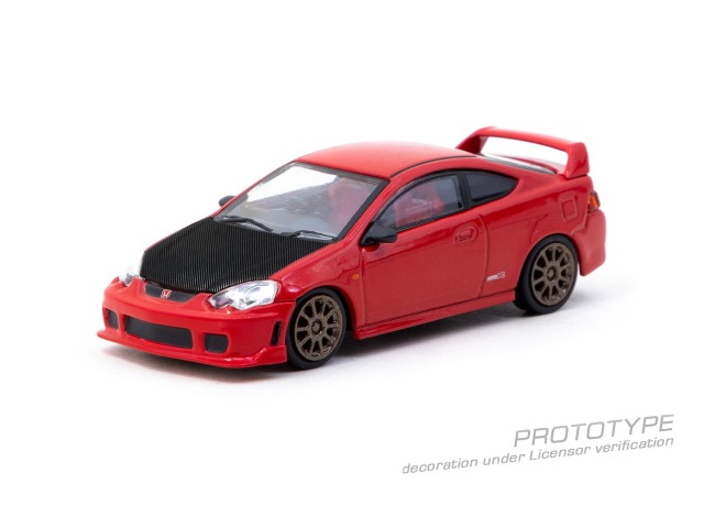 Tarmac(ターマック) 1/64 (ダイキャスト製) Honda Integra TYPE R DC5 Custom Red