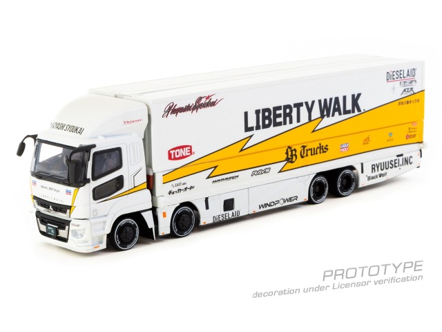 Tarmac(ターマック) 1/64 (ダイキャスト製) Mitsubishi Fuso Super Great LB-TRUCKS