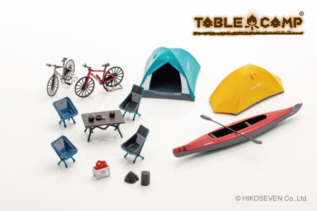 TABLECAMP 1/43 モンベル キャンプセット ステラリッジテント