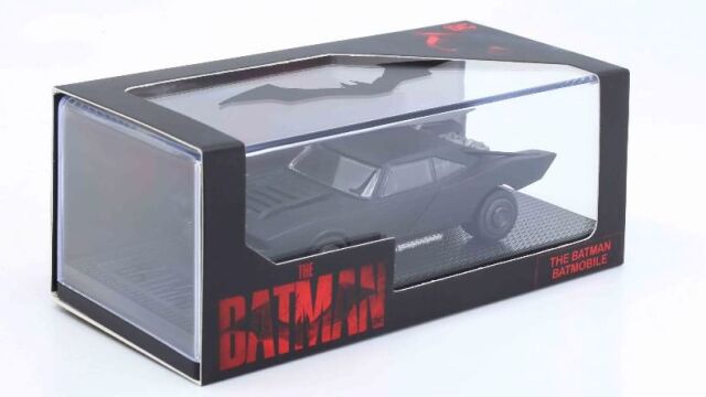 ミニカー AWESOMEISM The Batman 2022 Batmoible AWESOMEISM 1:64 THE BATMAN BATMOBILE WITHOUT LIGHTING (Black
