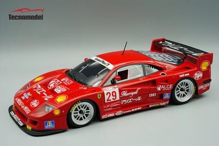 [予約]Tecnomodel(テクノモデル) 1/12 (レジン製) フェラーリ F40 LM BPR 鈴鹿 1996 M.Angelelli / T.Oota