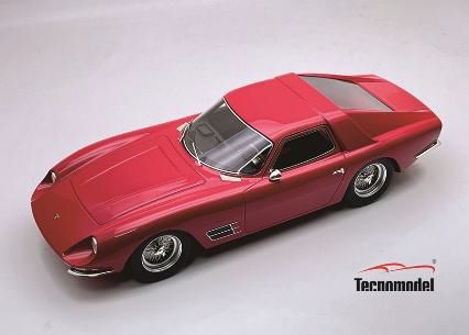 [予約]Tecnomodel(テクノモデル) 1/18 (レジン製) ランボルギーニ 400 GT モンツァ ロッソ コルサ