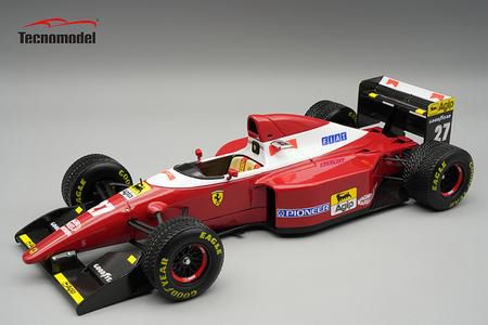 [予約]Tecnomodel(テクノモデル) 1/18 (レジン製) フェラーリ F93A ブラジルGP 1993 #27 Jean Alesiレインタイヤ車