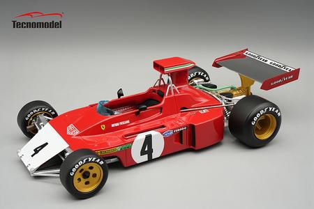 [予約]Tecnomodel(テクノモデル) 1/18 (レジン製) フェラーリ 312 B3-73 カナダGP 1973 Arturo Merzarioノーズ破損仕様