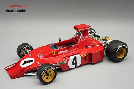 [予約]Tecnomodel(テクノモデル) 1/18 (レジン製) フェラーリ 312 B3-73 ワトキンス・グレンGP 1973 Arturo Merzario