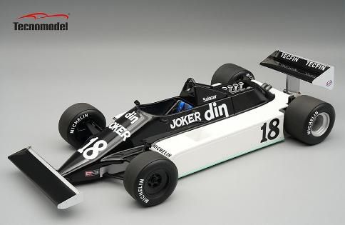 [予約]Tecnomodel(テクノモデル) 1/18 (レジン製) マーチ 811 ロングビーチGP #18 1981 E.Salazar