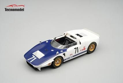 [予約]Tecnomodel(テクノモデル) 1/43 (レジン製) フォード GT40 ロードスターX1 リバーサイド #71 1965 C. Amon