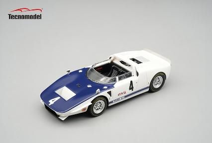 [予約]Tecnomodel(テクノモデル) 1/43 (レジン製) フォード GT40 ロードスターX1 ナッソー #4 1965 C. Amon