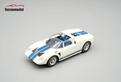 [予約]Tecnomodel(テクノモデル) 1/43 (レジン製) フォード GT40 ロードスターX1 1965 プレスカー