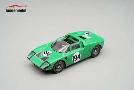[予約]Tecnomodel(テクノモデル) 1/43 (レジン製) フォード GT40 ロードスターX1 タルガ・フローリオ #194 1965 B.Bondurant