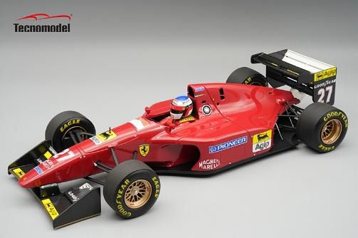 [予約]Tecnomodel(テクノモデル) 1/18 (レジン製) フェラーリ 412T1 カナダGP 1994 Jean Alesi ドライバーフィギュア付き