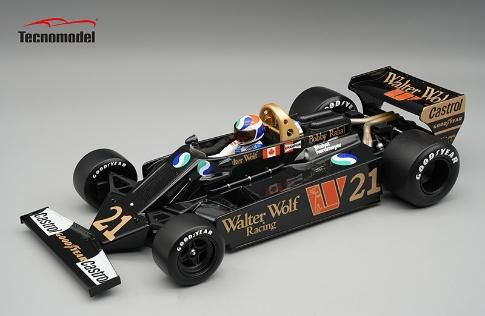 [予約]Tecnomodel(テクノモデル) 1/18 (レジン製) 1/18 ウルフ WR5 カナダGP #21 1978 Bobby Rahal ドライバーフィギュア付き
