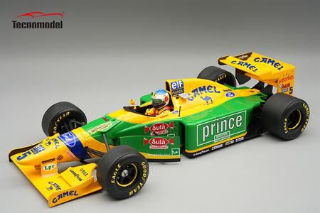 Tecnomodel(テクノモデル) 1/18 (レジン製) ベネトン B193B ハンガリーGP 1993 Michael Schumacherドライバーフィギュア付き