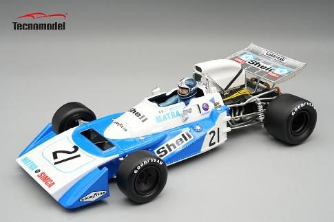 [予約]Tecnomodel(テクノモデル) 1/18 (レジン製) マトラ MS120B オランダGP #21 1971 G.P. Beltoise ドライバーフィギュア付き