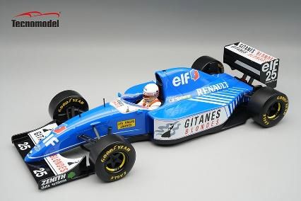 [予約]Tecnomodel(テクノモデル) 1/18 (レジン製) リジェ JS39 南アフリカGP #25 1993 M.Brundle ドライバーフィギュア付き